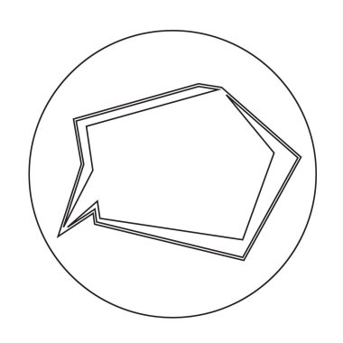 konuşma balonu simgesi 