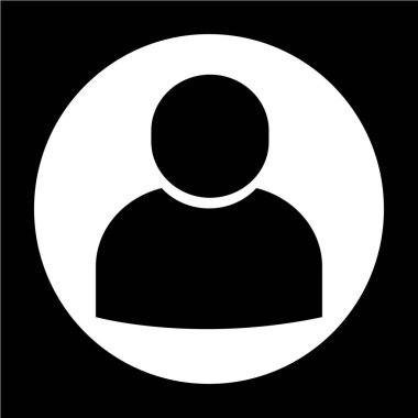 Kullanıcı düz simgesi