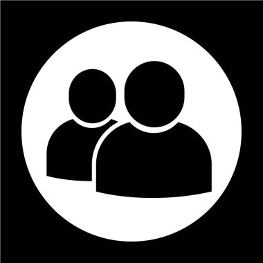 Kullanıcı düz simgesi