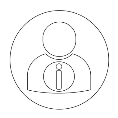 Kullanıcı düz simgesi