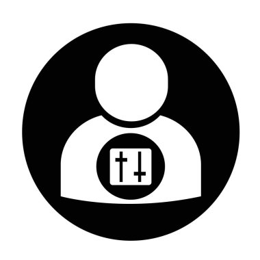 İnsanlar düz simgesi