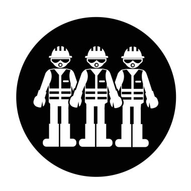 Çalışan kişi simgesi