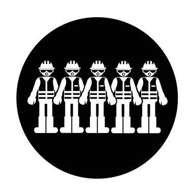 Çalışan kişi simgesi