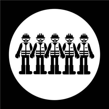 Çalışan kişi simgesi