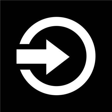 Oturum açma işareti simgesi