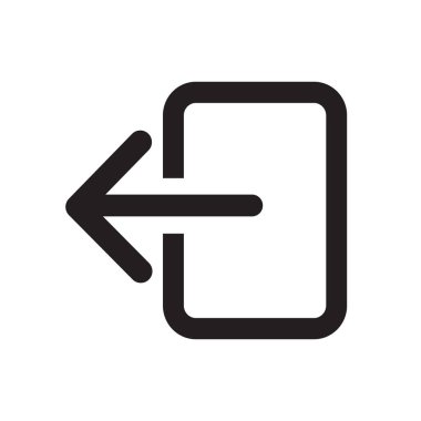 Oturum kapatma işareti simgesi