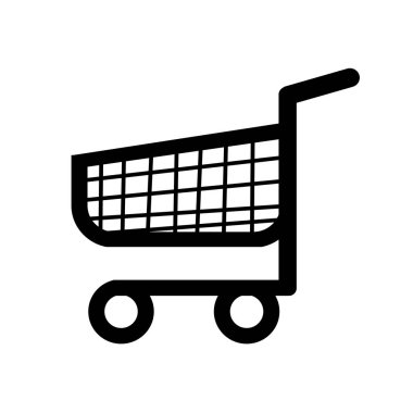 Alışveriş arabası ikonu 