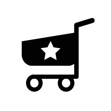 Alışveriş arabası ikonu 