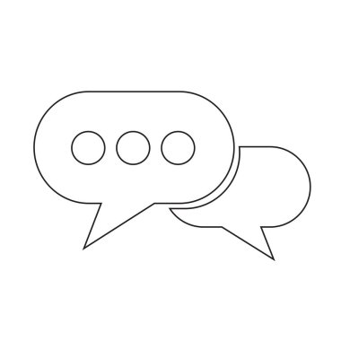 konuşma balonu simgesi 