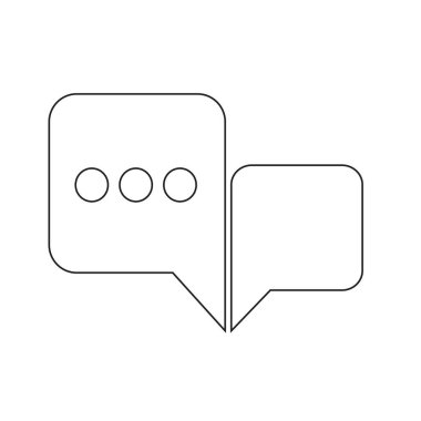 konuşma balonu simgesi 