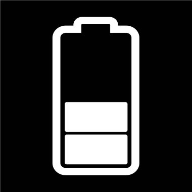 Düz pil simgesi