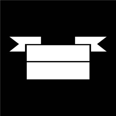 Kurdele düz simgesi