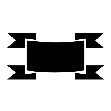 Kurdele düz simgesi