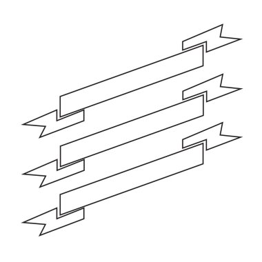 Kurdele düz simgesi