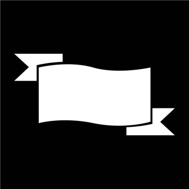 Kurdele düz simgesi