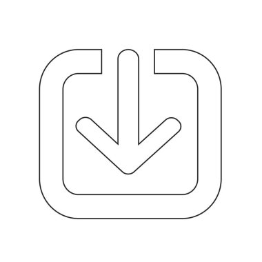 Download düz simgesi 