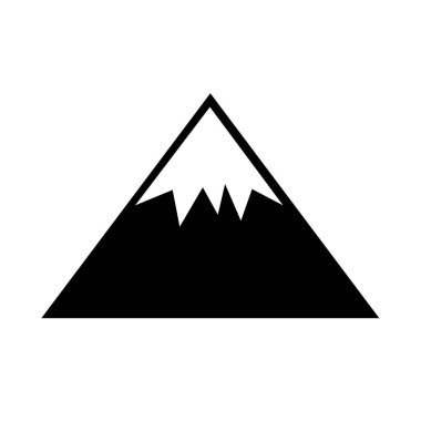 Dağ düz simgesi