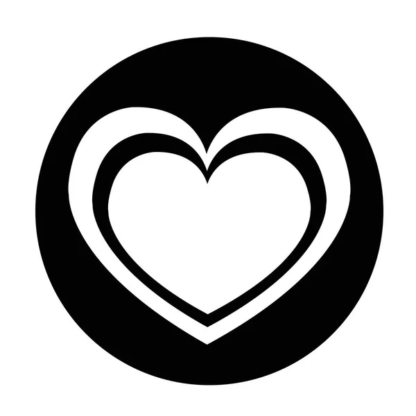 Серце плоских значок — стоковий вектор