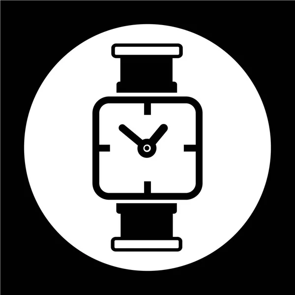 Icono plano de tiempo — Archivo Imágenes Vectoriales