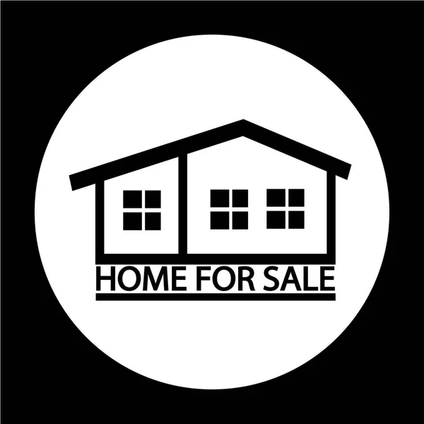 Domů na prodej ikony — Stockový vektor