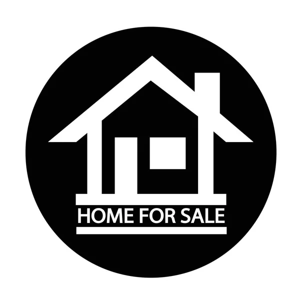 Ícone de casa para venda —  Vetores de Stock