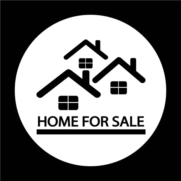 Home For Sale icon — Stock Vector