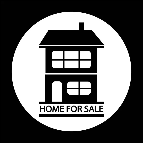 Domů na prodej ikony — Stockový vektor