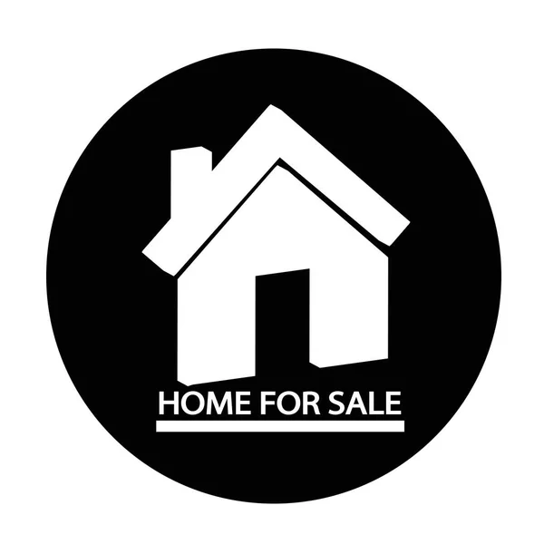 Haus zum Verkauf — Stockvektor