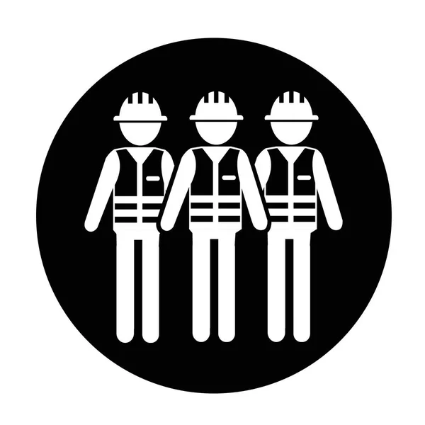Worker People Icon — Stock Vector