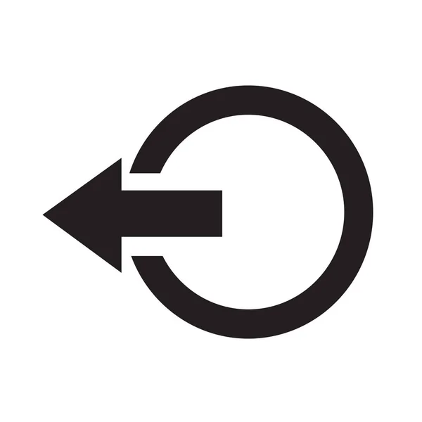 Logout teken pictogram — Stockvector