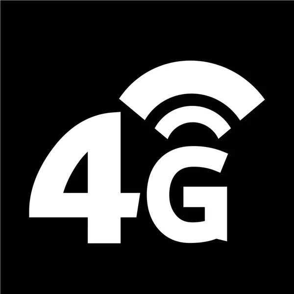 4 g 무선 Wifi 아이콘 — 스톡 벡터