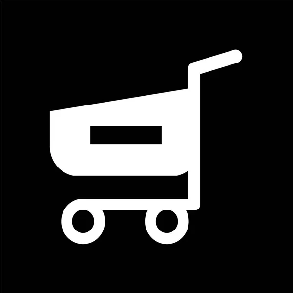 Carro de la compra carro icono — Vector de stock