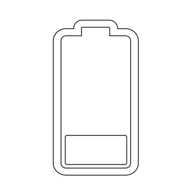 Ícone de bateria plana — Vetor de Stock