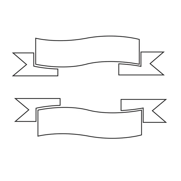 Rebbon flat icon — стоковый вектор