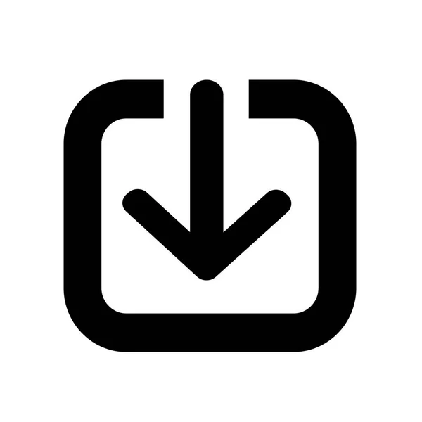 Télécharger icône plate — Image vectorielle