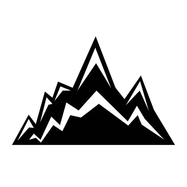 Икона горы — стоковый вектор