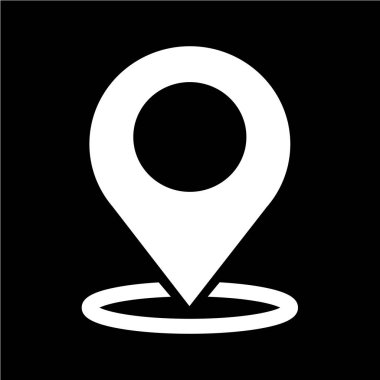 Harita işaretçi gps simgesi