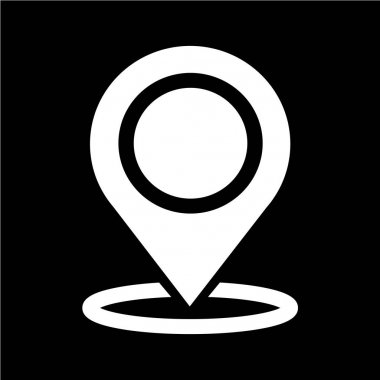 Harita işaretçi gps simgesi