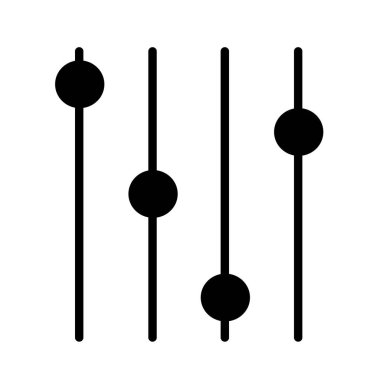 Denetim düz simgesi