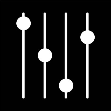 Denetim düz simgesi