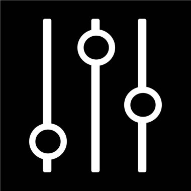 Denetim düz simgesi