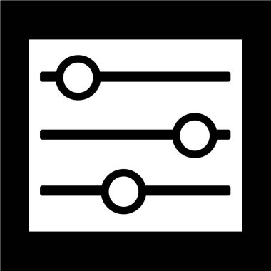 Denetim düz simgesi