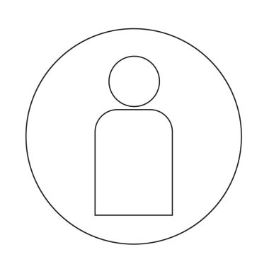 İnsanlar düz simgesi