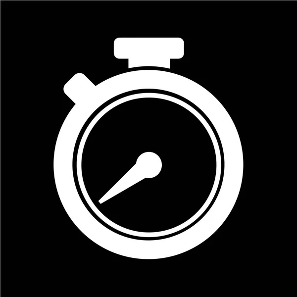 Cronômetro Flat Icon — Vetor de Stock