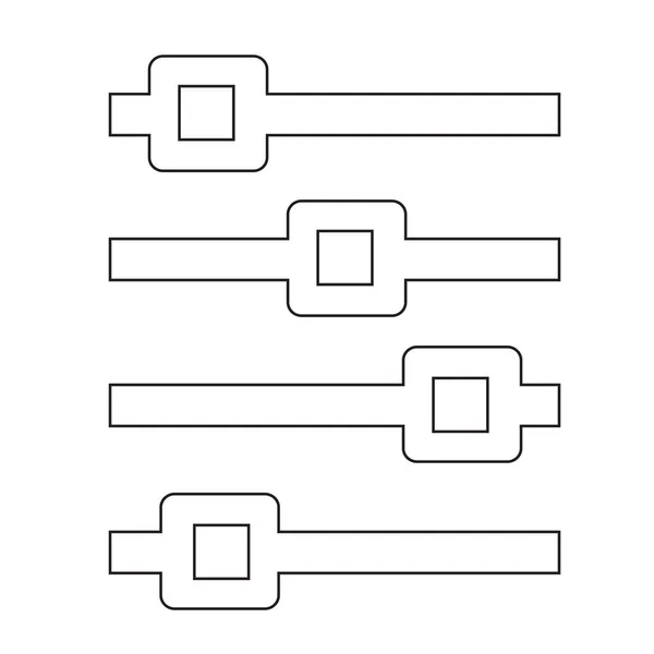 控制平面图标 — 图库矢量图片