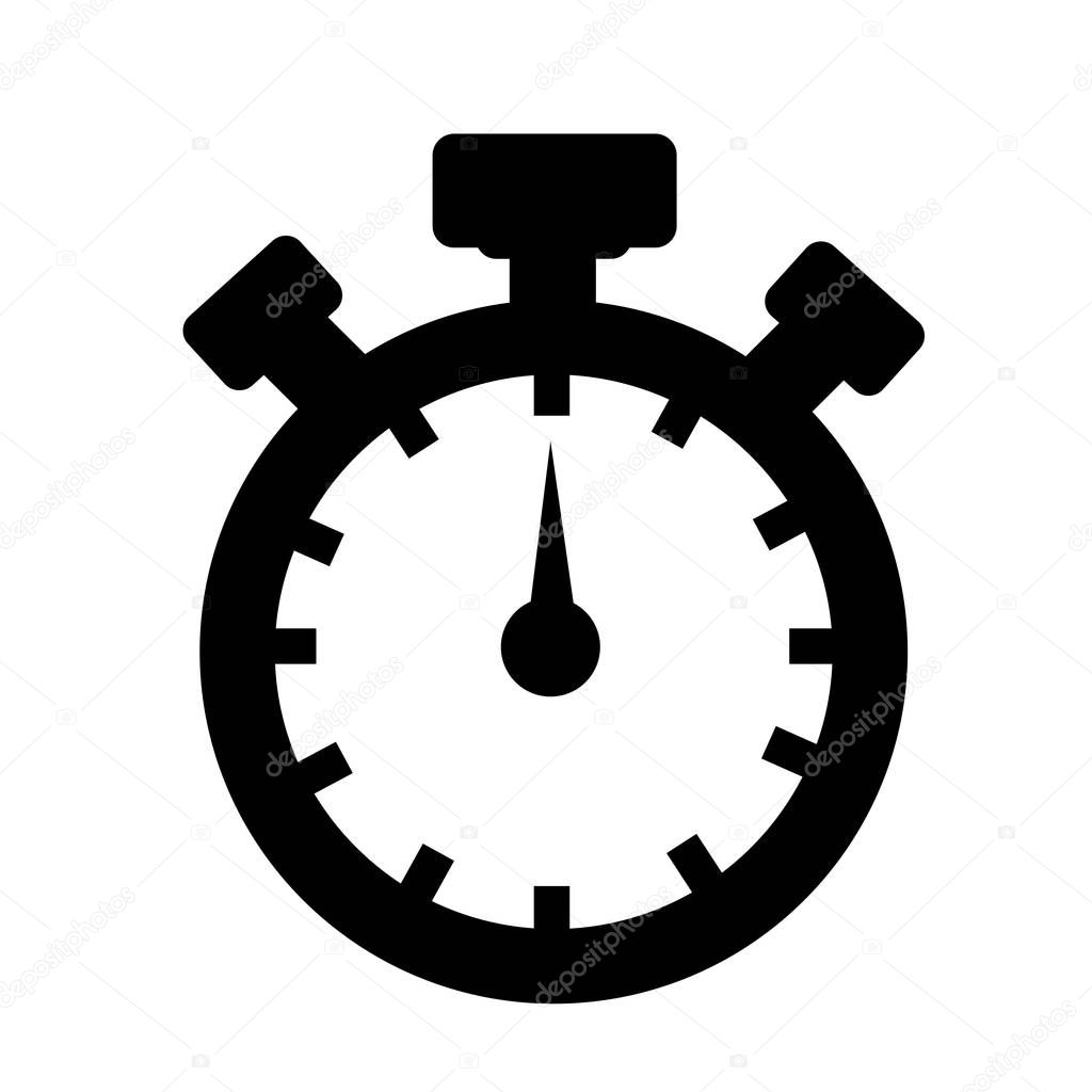 stopwatch flat icon