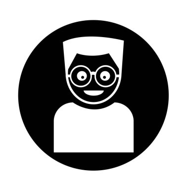 İnsanlar düz simgesi