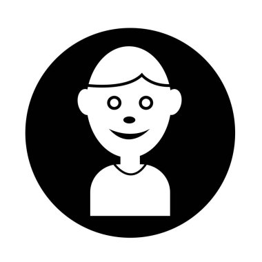 İnsanlar düz simgesi