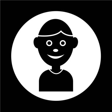 İnsanlar düz simgesi