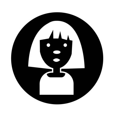 İnsanlar düz simgesi